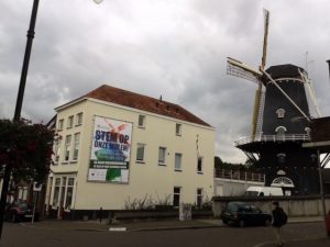 Spandoek molen PD-Reklame