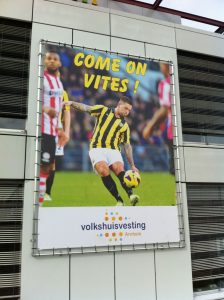 Spandoek vitesse Signing PD-Reklame