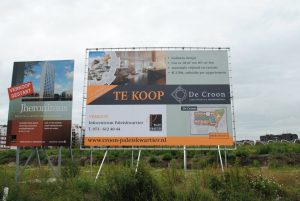 Spandoekframe Croon PD-Reklame