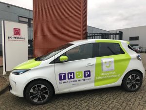 TH&P autobelettering PD-Reklame
