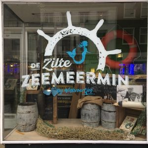 Zilte zeemeermin PD Reclame Sign