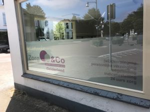 Zorg en Co Sign PD Reclame