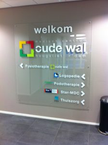 Oude Wal muur signing PD-Reklame