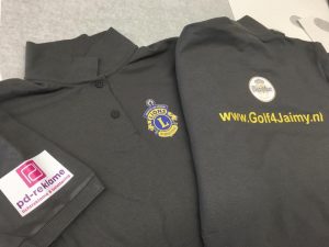 golf4jaimy textiel signing PD-Reklame