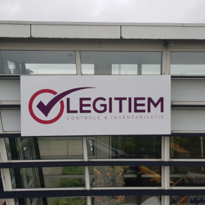 reclamebord legitiem